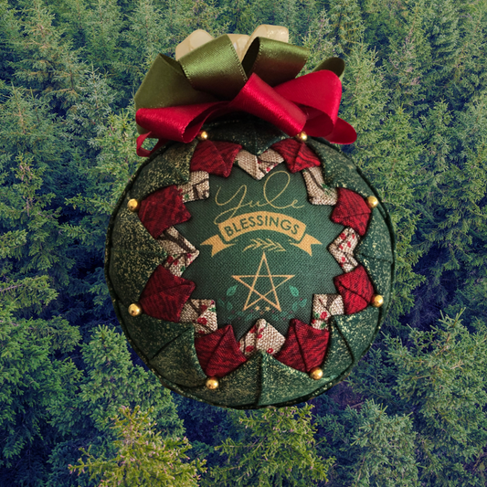 Yule Blessings Bauble